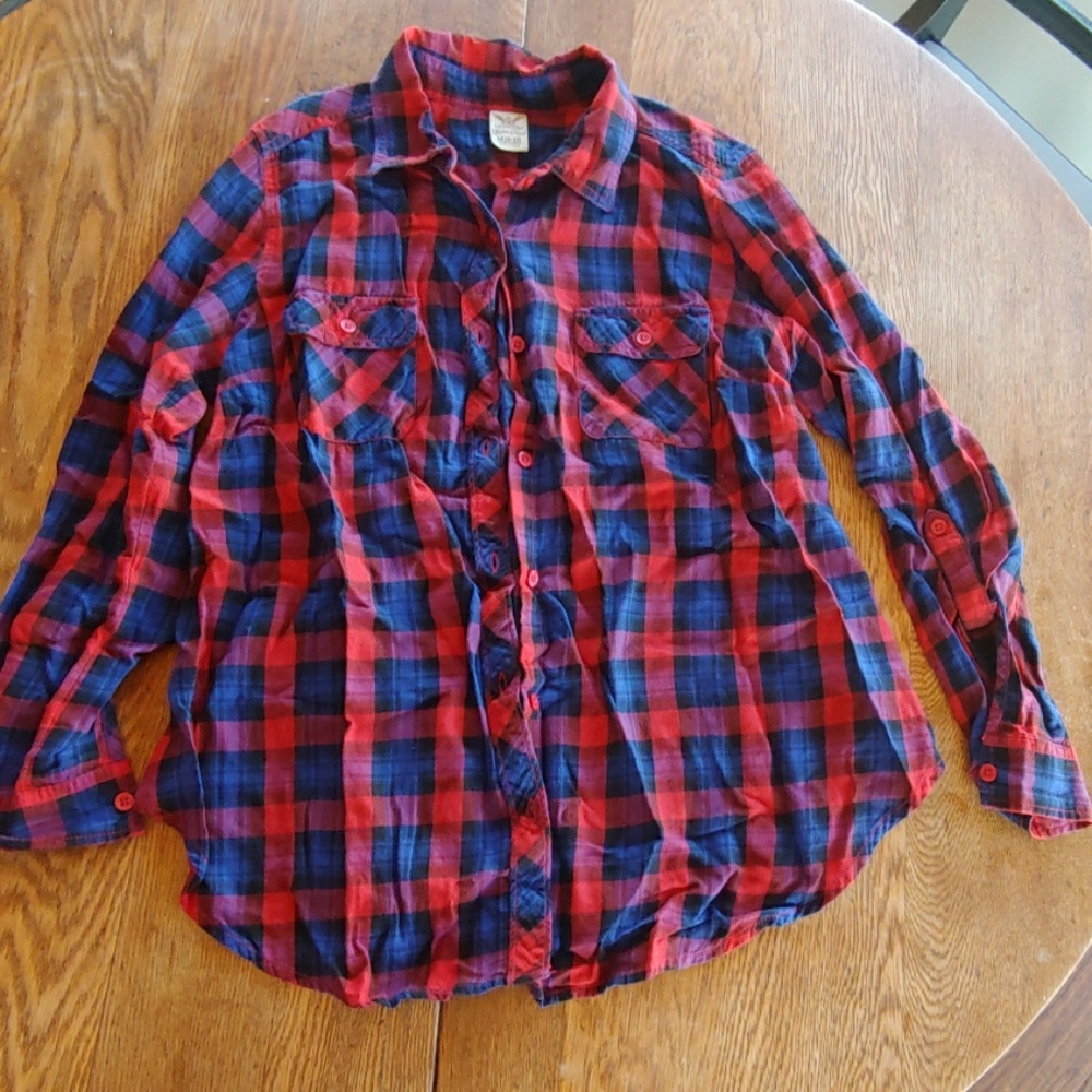 Long sleeve flannel